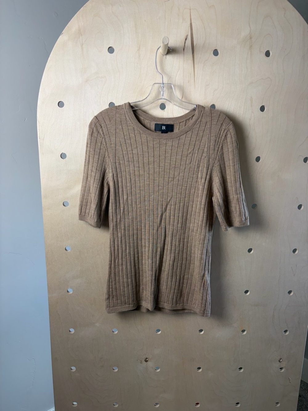 Set of 3 Banana Republic $80 RIBBED MERINO SCOOP-NECK SWEATERS Large - Picture 7 of 12